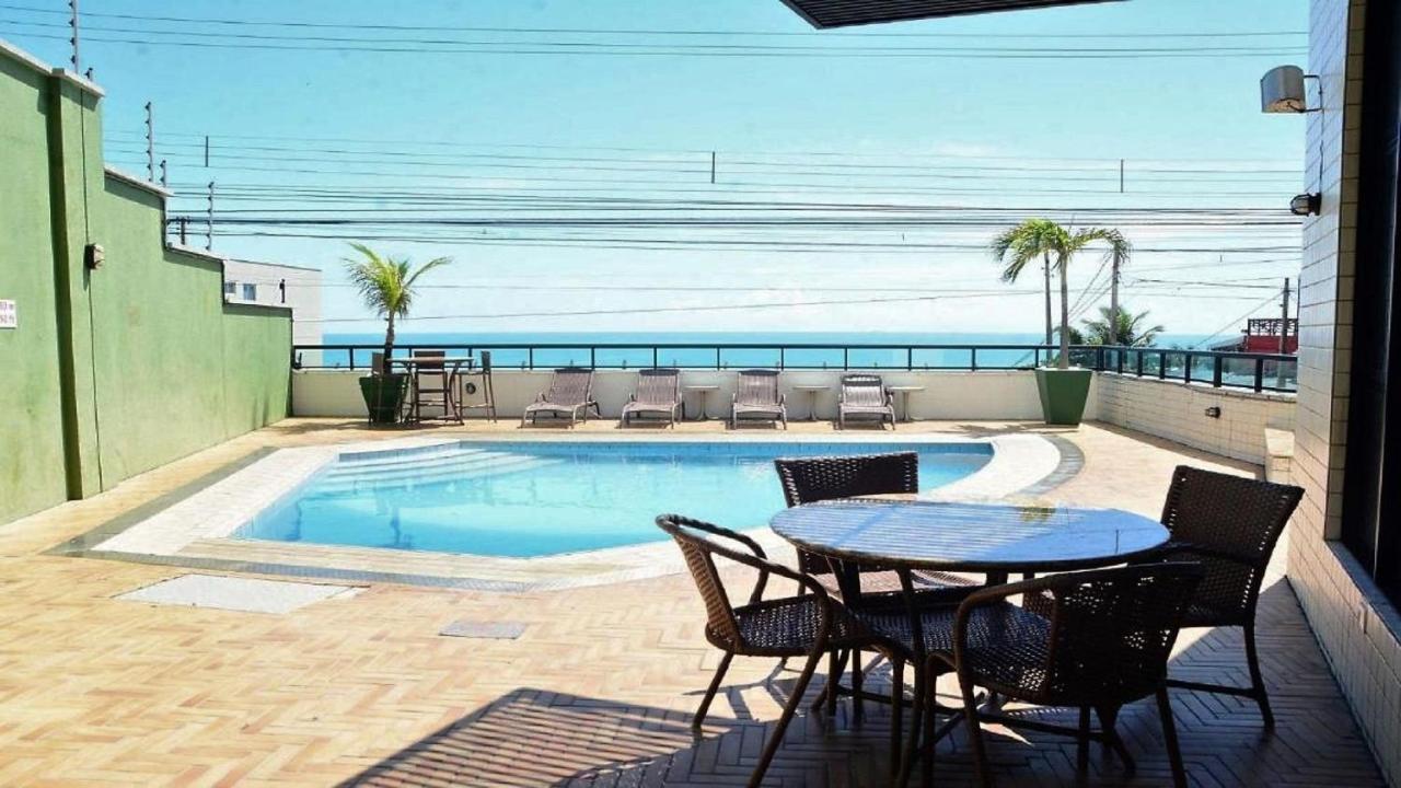 Apartamento Natal Plaza 1608 Praia - Nbi - Praia Ponta Negra - Vista X Mar Exterior foto